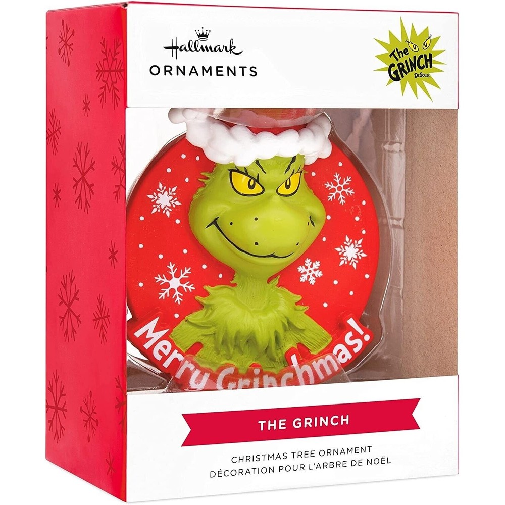 Hallmark Dr. Seuss How The Grinch Stole Christmas! Merry Grinchmas Ornament